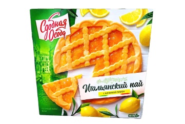 Сдобная особа Итальянский пай лимон  400г Россия